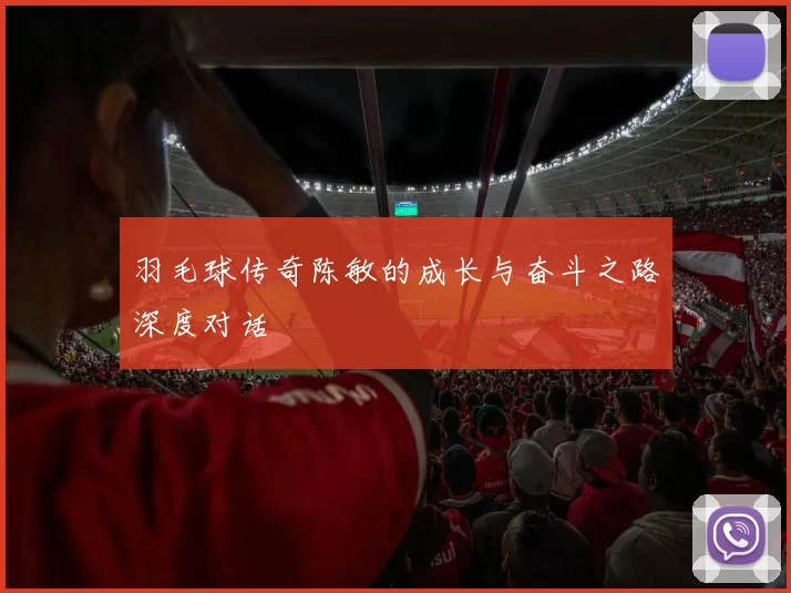 羽毛球传奇陈敏的成长与奋斗之路深度对话